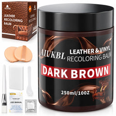 AIUKBL front packaging showing dark brown balm and label, quick cosmetic touch-ups