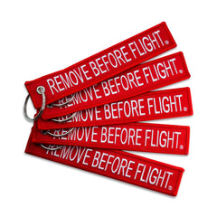 AIXEPA front packaging view showing five red white tags for clear identification