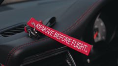 AIXEPA tag beside common keys demonstrating size and easy visibility