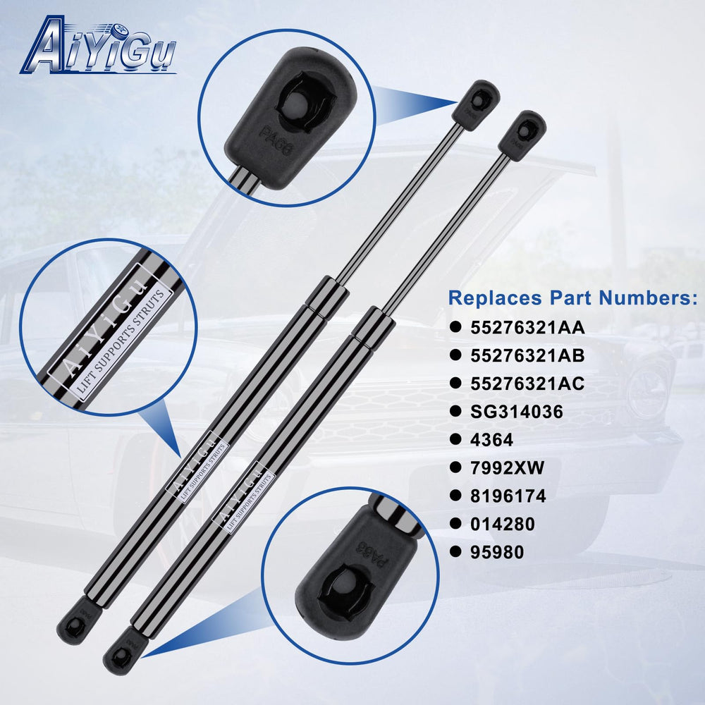 AiYiGu ball socket mount detail demonstrating direct-fit OEM replacement