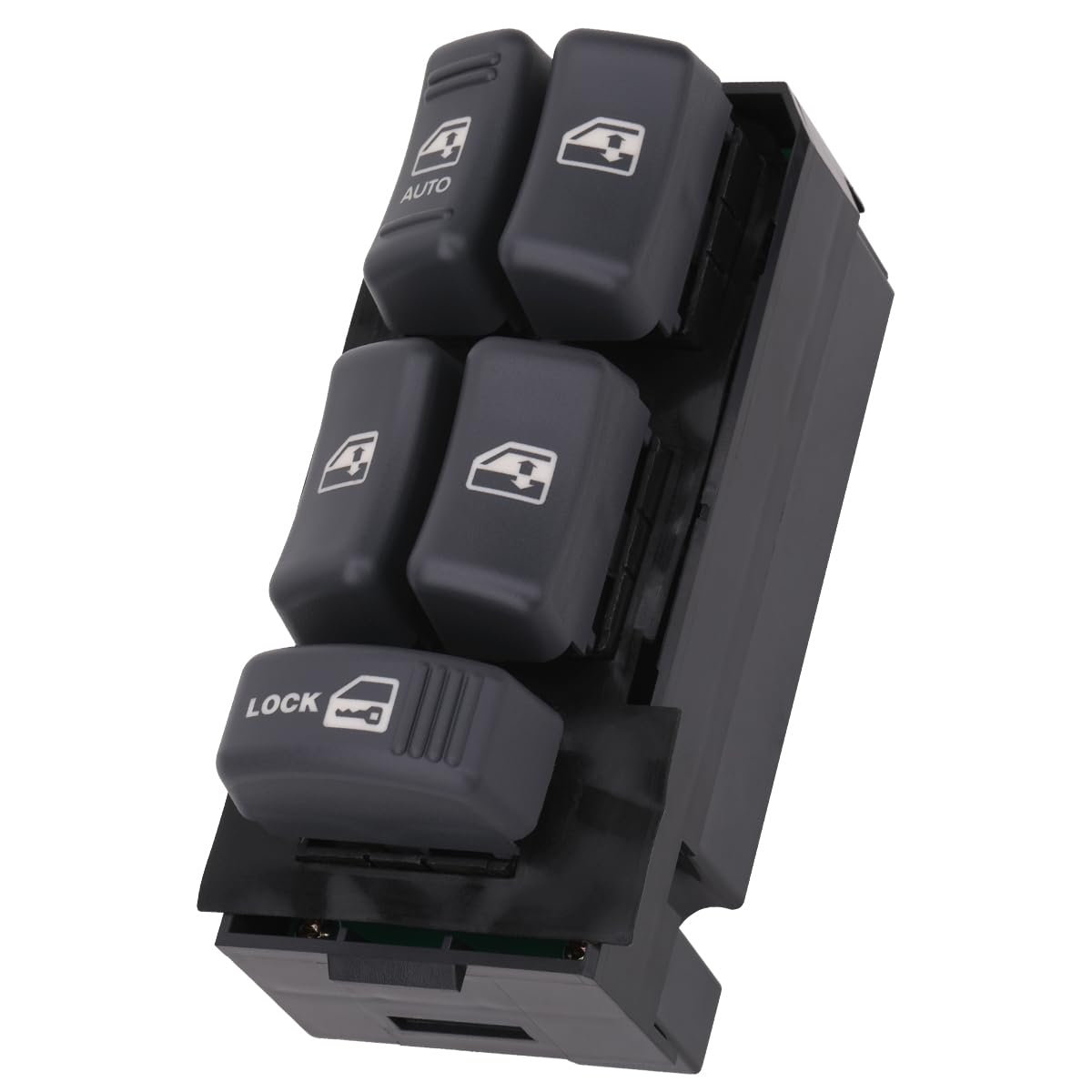 AiYiGu driver switch front view showing button layout and easy control