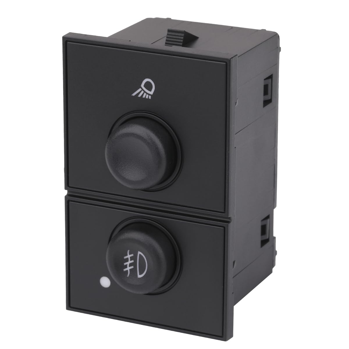 AiYiGu front view fog lamp switch showing clean replacement fit and appearance