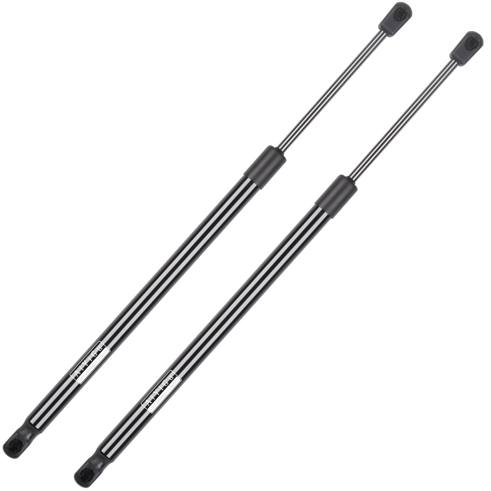 AiYiGu front hood strut pair in packaging showing new condition and convenience