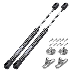 AiYiGu front view of both 12-inch struts showing hardware and compact design benefit