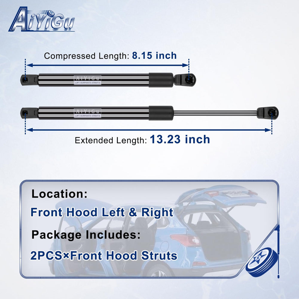 AiYiGu close-up of ball-socket end for easy snap-on installation benefit