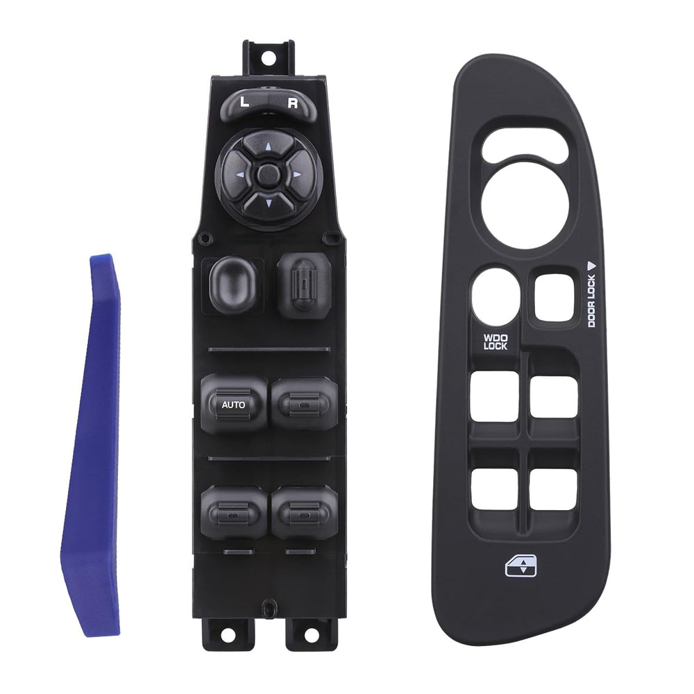 AiYiGu front view of master window switch showing clean replacement and fit