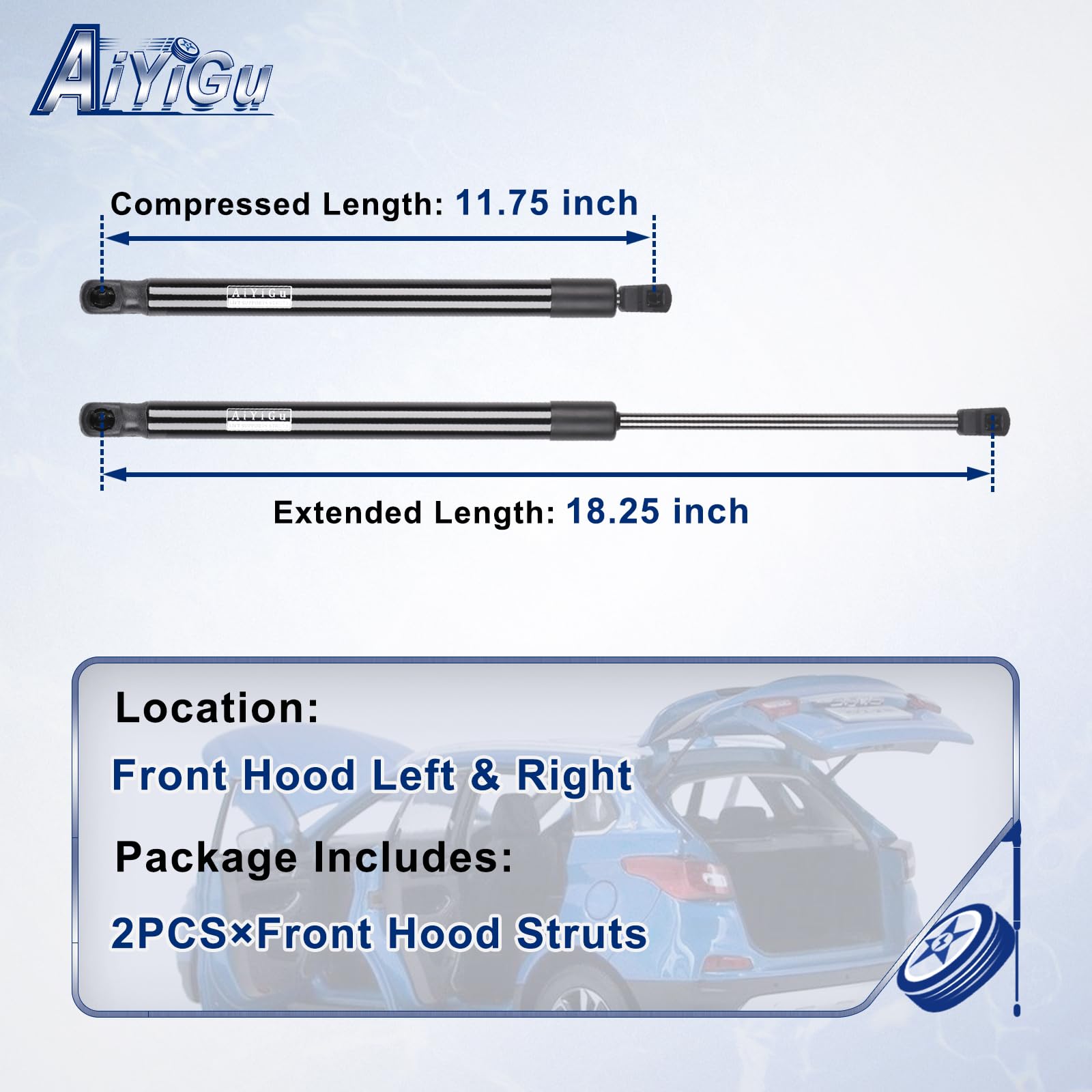 AiYiGu piston close-up highlighting durable finish and smooth action
