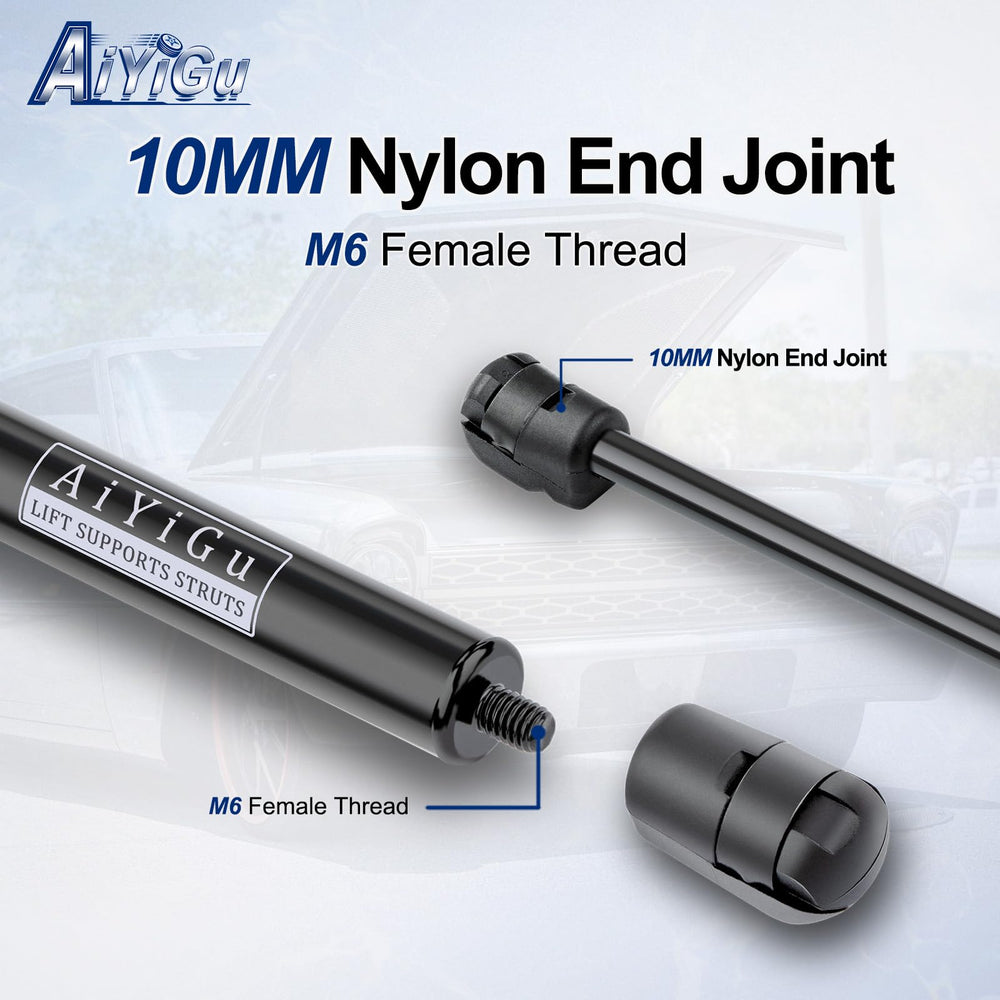 AiYiGu installed under Maxima hood showing easy replacement and reliable hold benefit