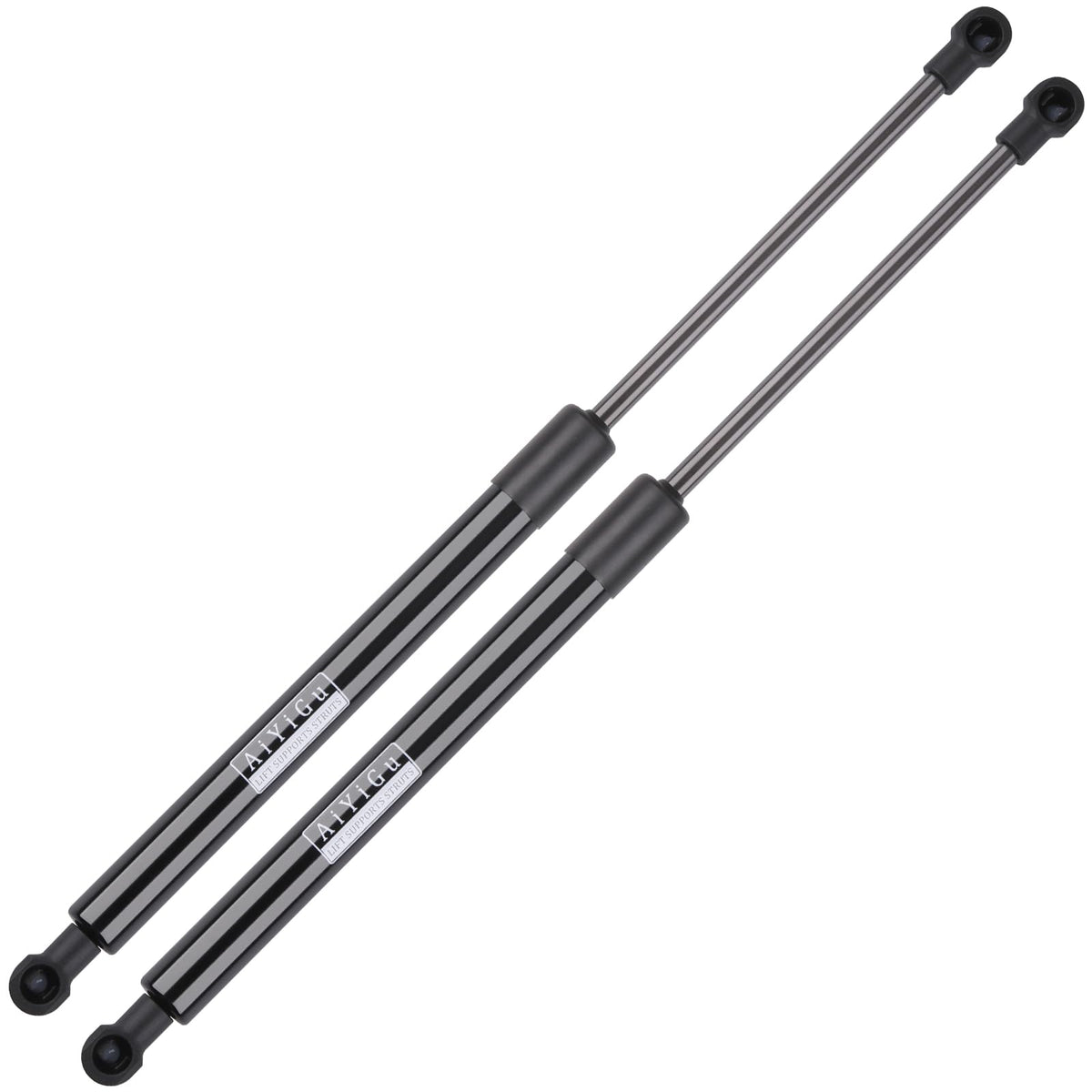 AiYiGu rear hatch struts front view showing pair and finish benefit durable replacement