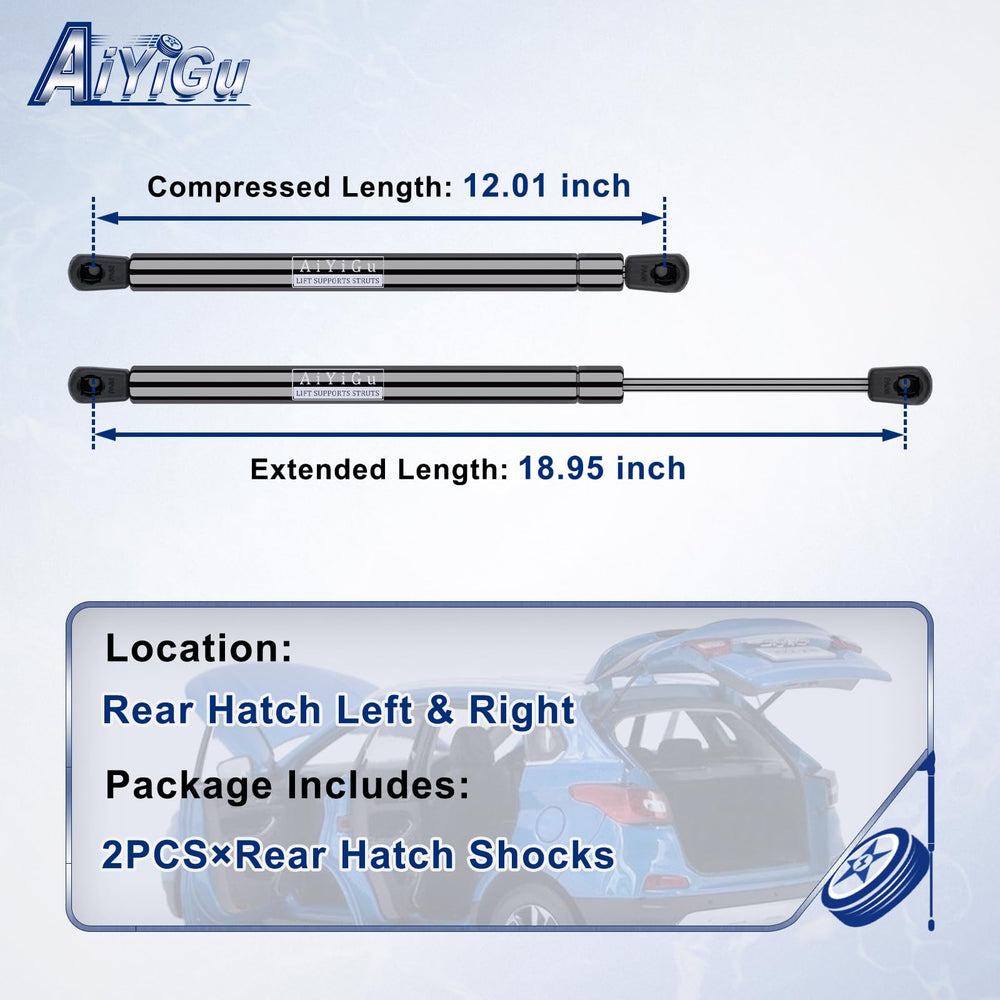 AiYiGu strut close-up piston end highlighting durable seal advantage