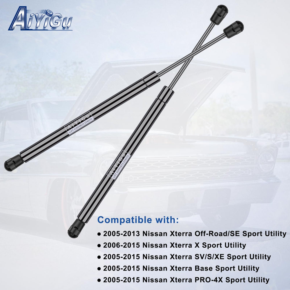 AiYiGu struts extended profile showing full travel and support benefit
