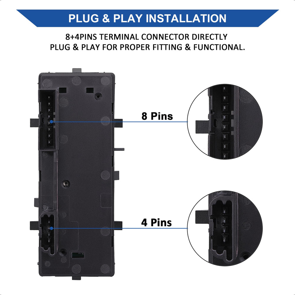 AiYiGu view of wiring connector for plug-and-play OEM compatibility