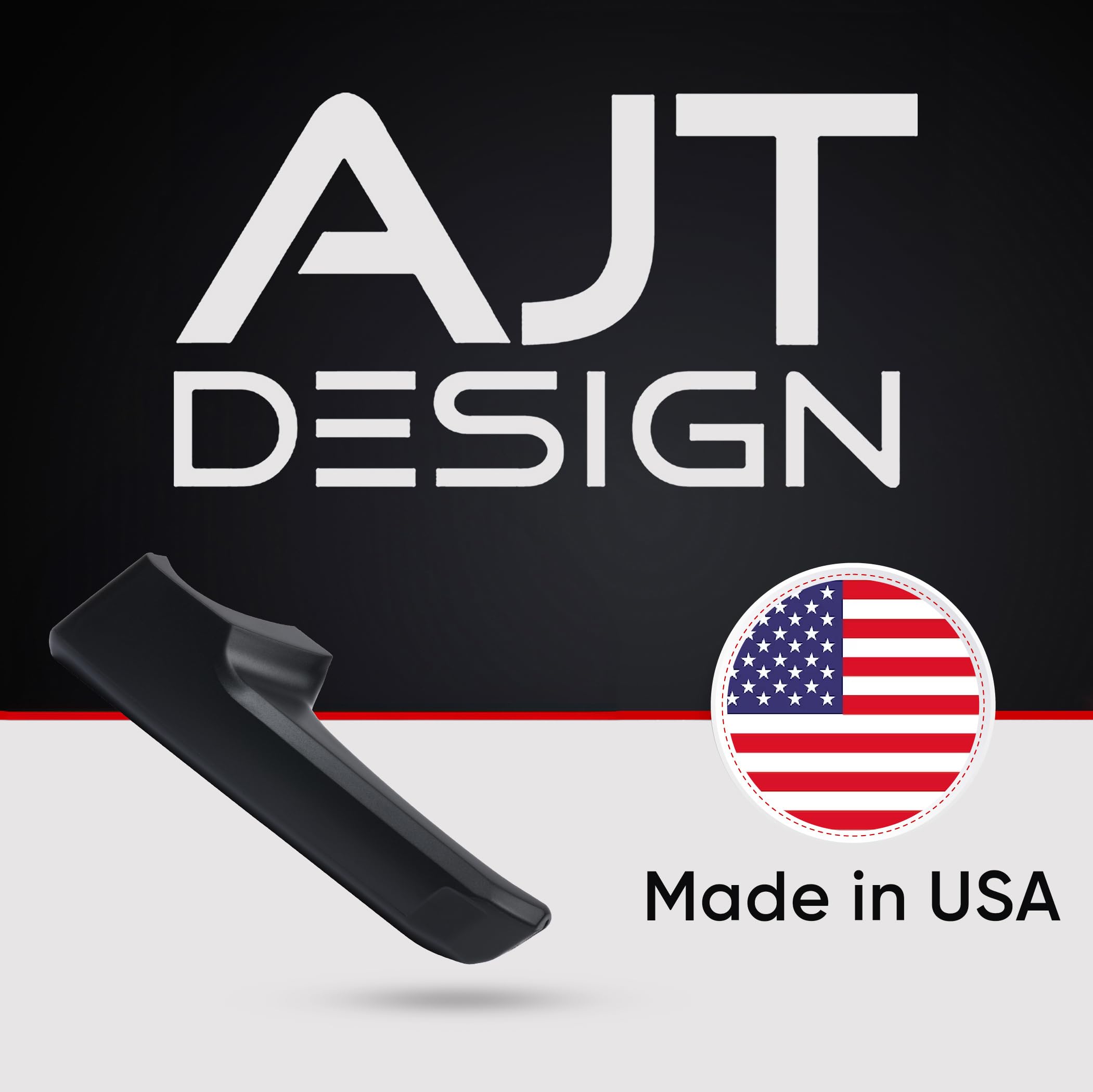 AJT DESIGN made in USA label on packaging benefit: consistent craftsmanship