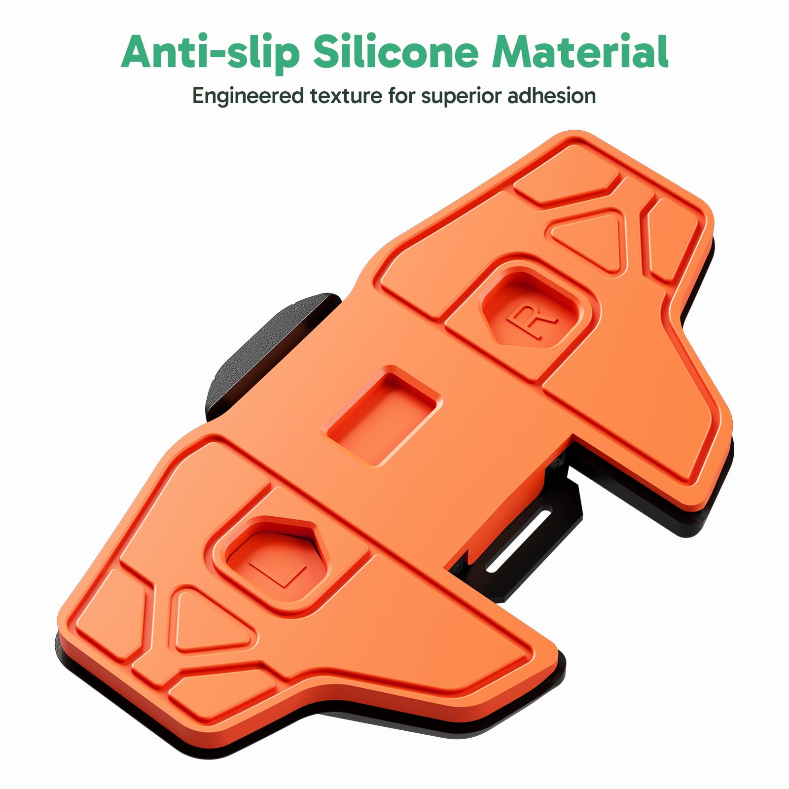 AKASO dual-wing hinge detail for adjustable camera angle control