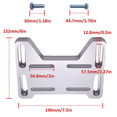 AKSGKGQ close-up of adjustable slots showing precision and flexible positioning