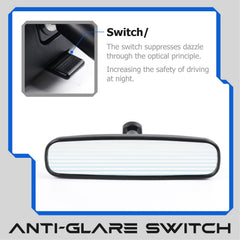 AKSOLONT mirror mounted in vehicle cabin improving rear visibility benefit