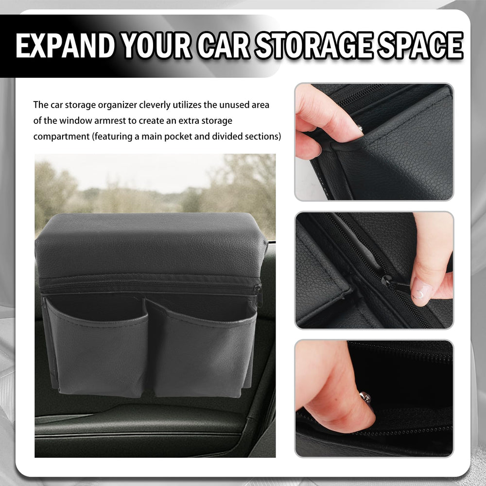 AKWDSL zipper open showing main compartment security for small valuables