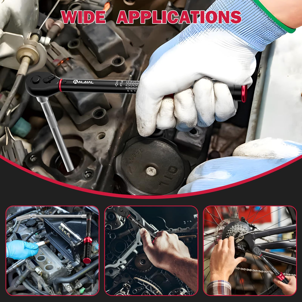 ALAIAL tools in a garage setting demonstrating professional utility