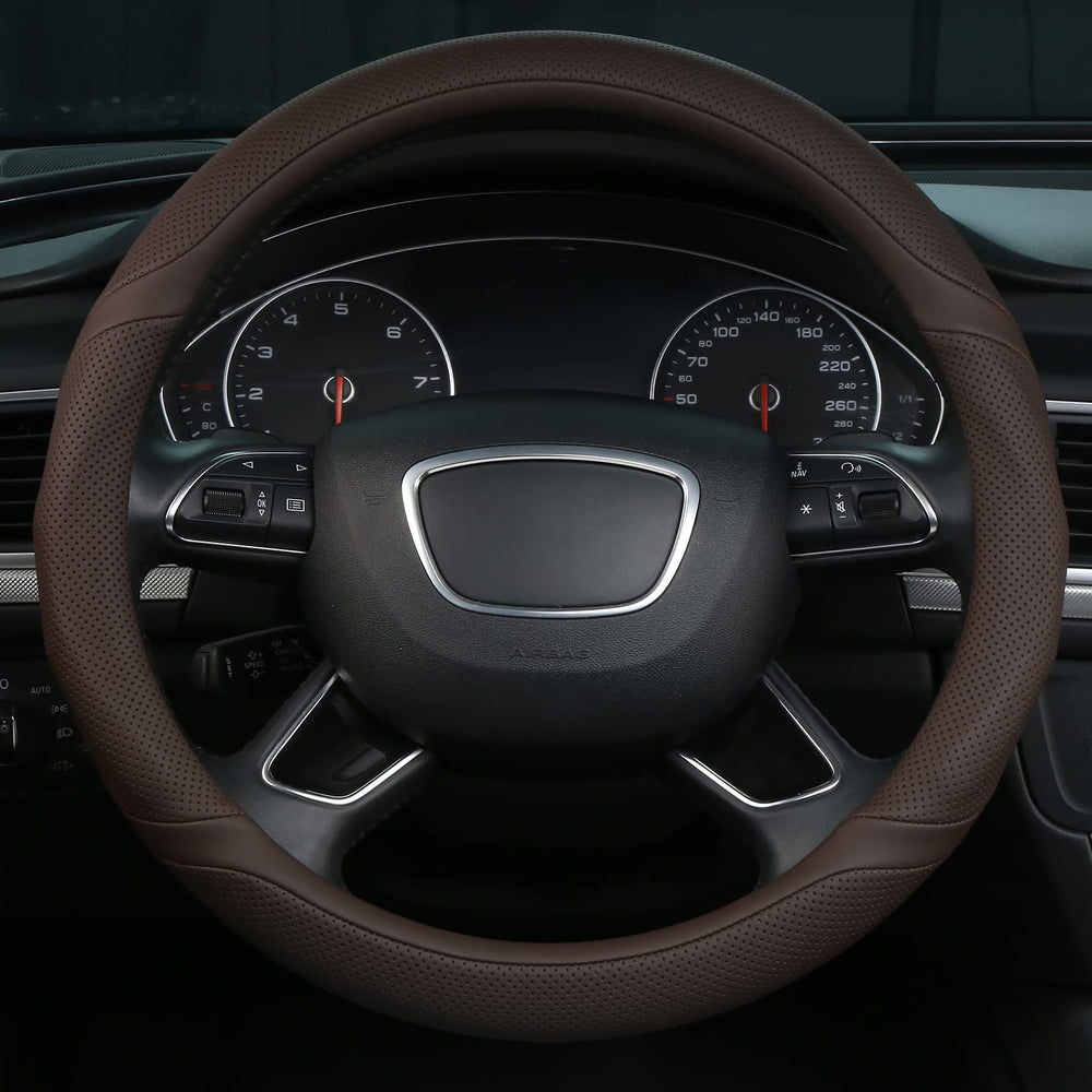 ALEMODR close-up of faux-leather texture highlighting grip and comfort benefits