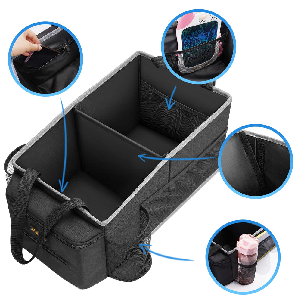 Alijees zippered tissue pocket detail for organized storage