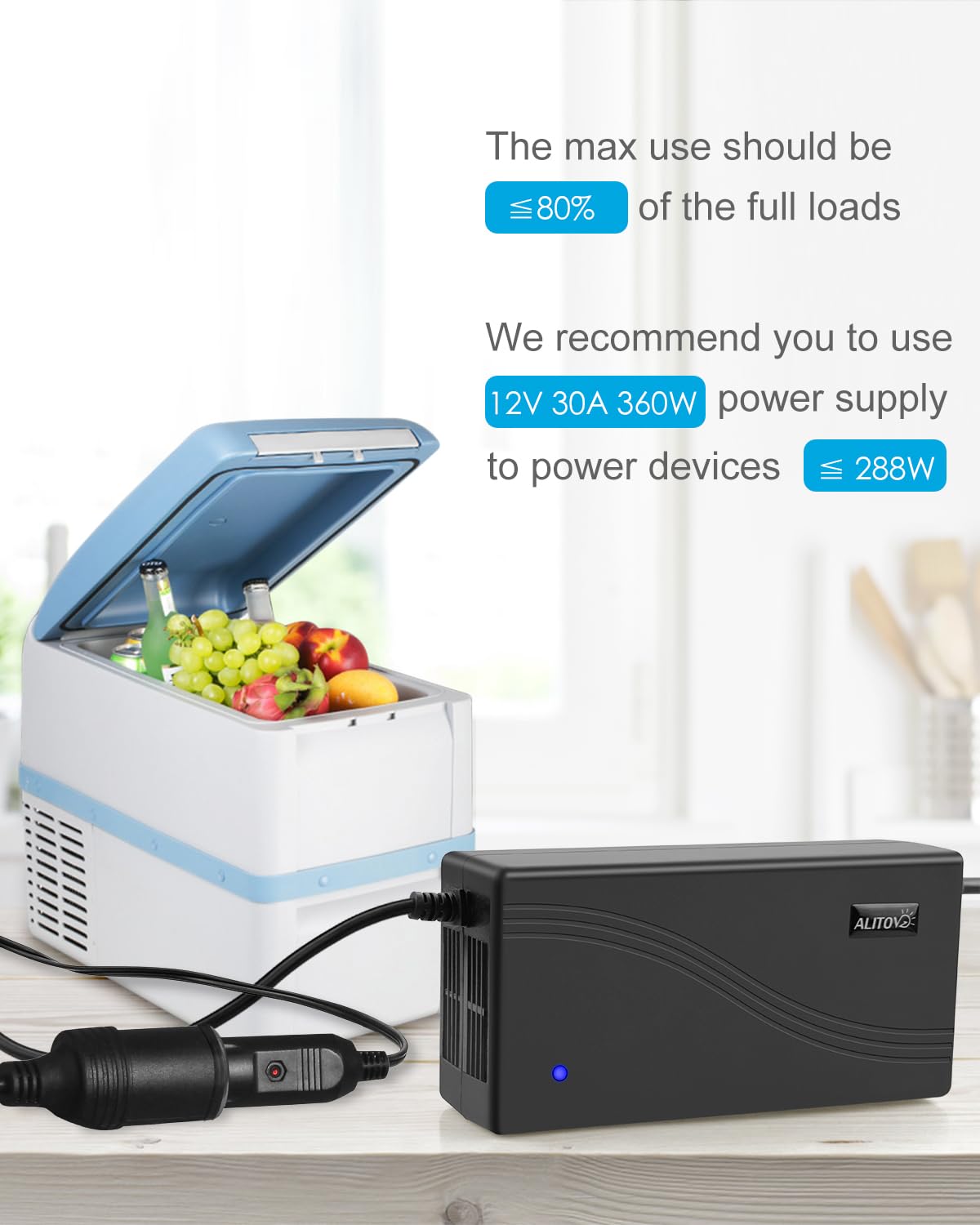 ALITOVE packaging and included parts, ready out-of-box for immediate setup