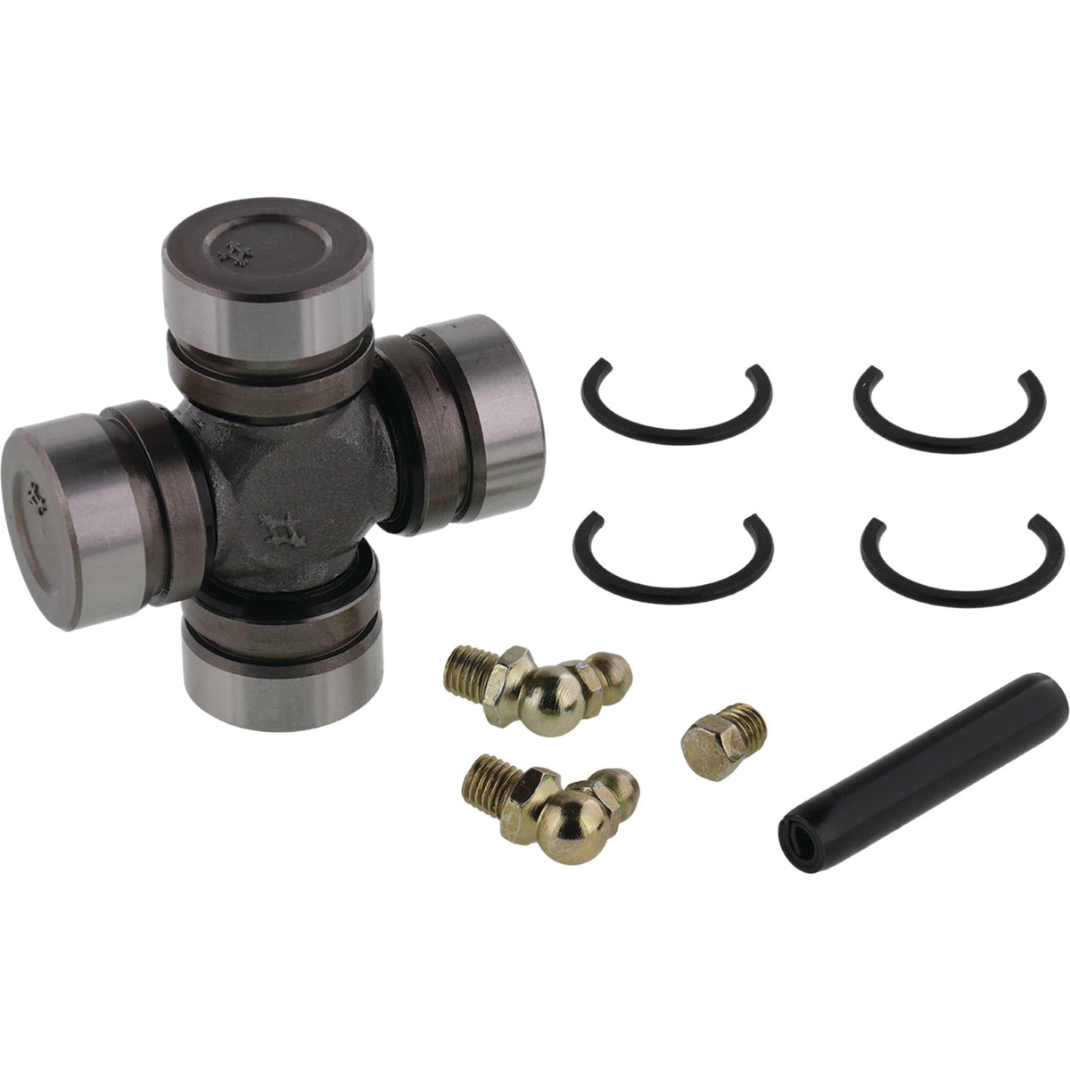 All Balls front inner U-joint kit front view showing robust fit and durable finish for reliable replacement