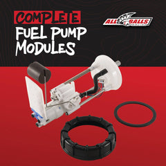 All Balls Racing retaining nut and gasket displayed for secure reinstallation benefit