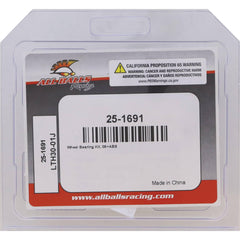 All Balls seal detail with stamped numbers showing durable seal design to keep grease in