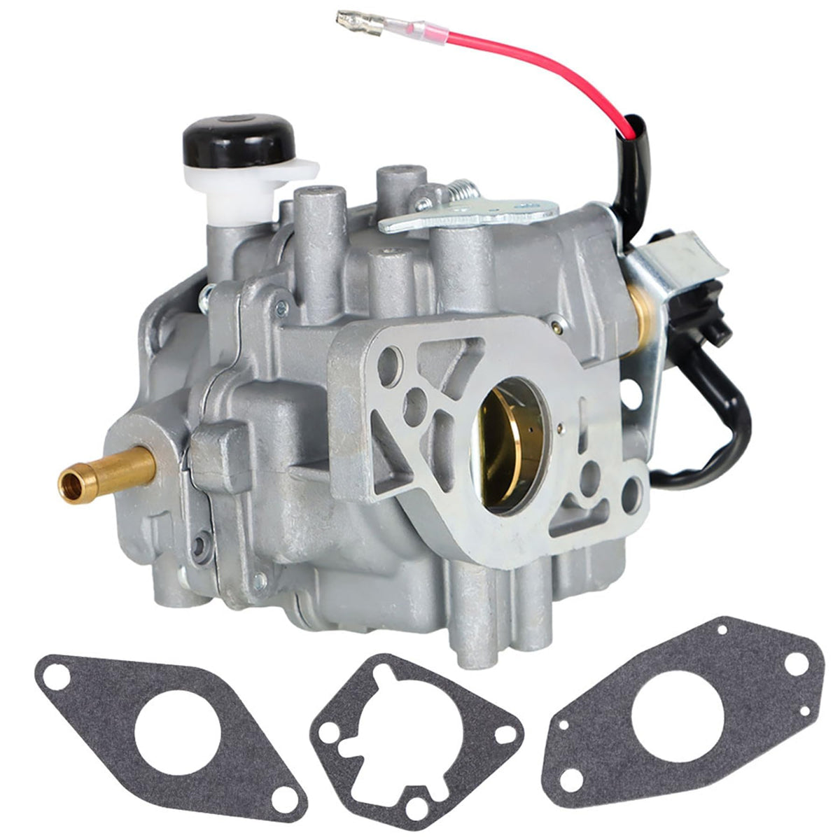 ALL-CARB front view carburetor showing mounting points and ready-to-fit benefit