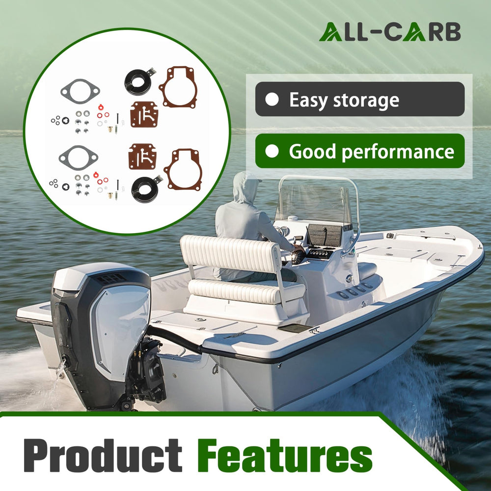 ALL-CARB installation in hand demonstrating easy part replacement and faster repairs