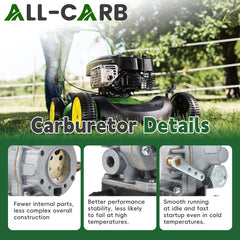 ALL-CARB installed on Craftsman lawn tractor demonstrating straightforward DIY repair benefit