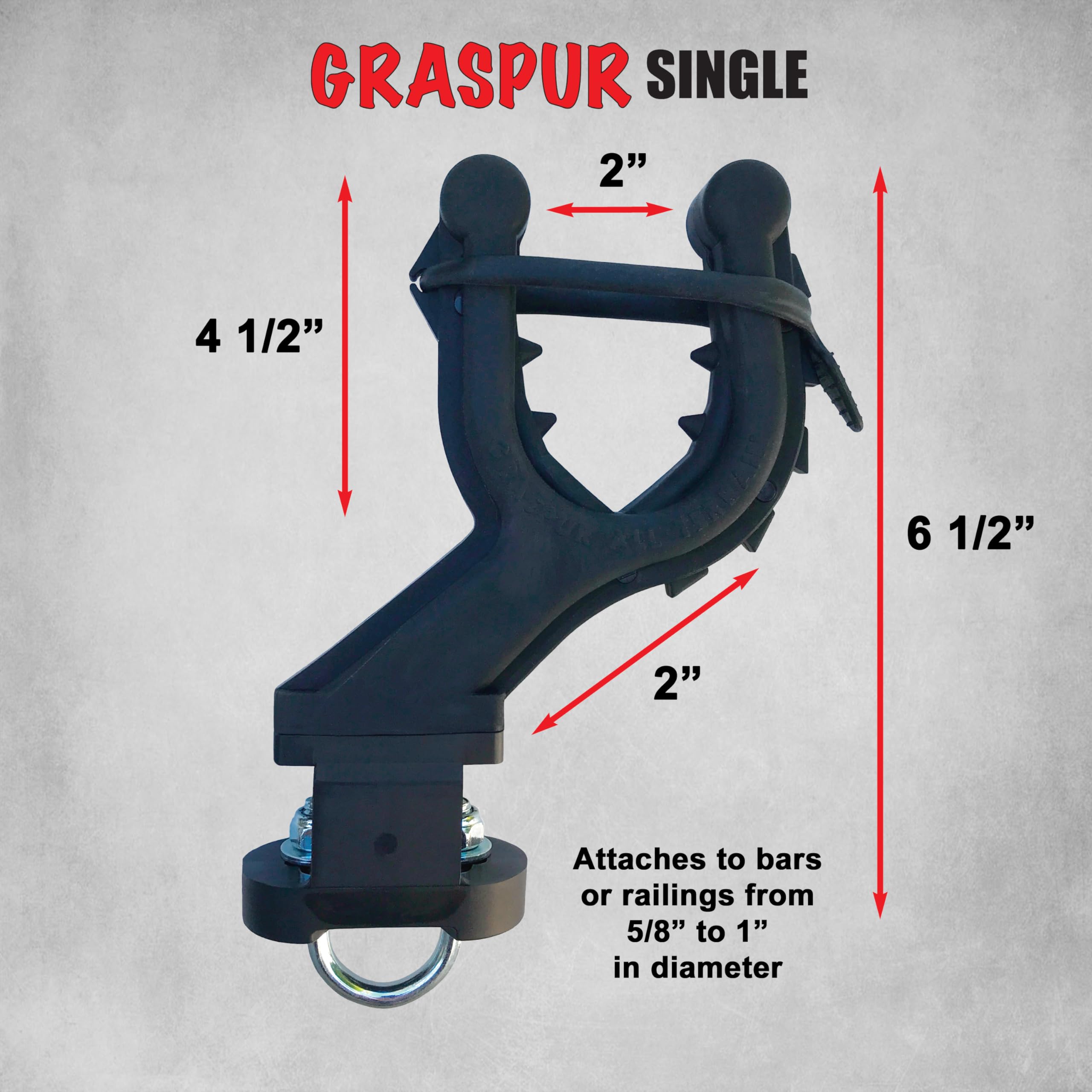 All Rite Graspur label close-up indicating made in USA quality benefit