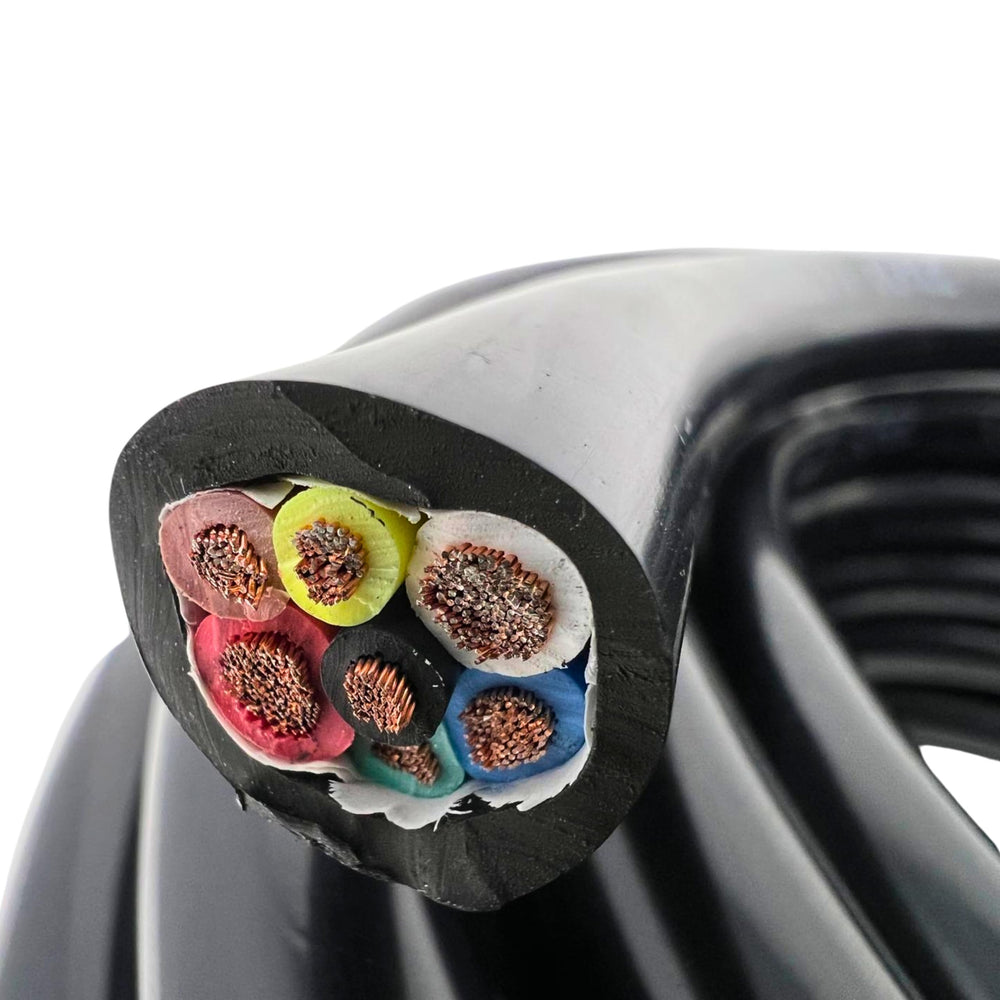 All Star Truck Parts close-up of color-coded conductors for fast correct wiring