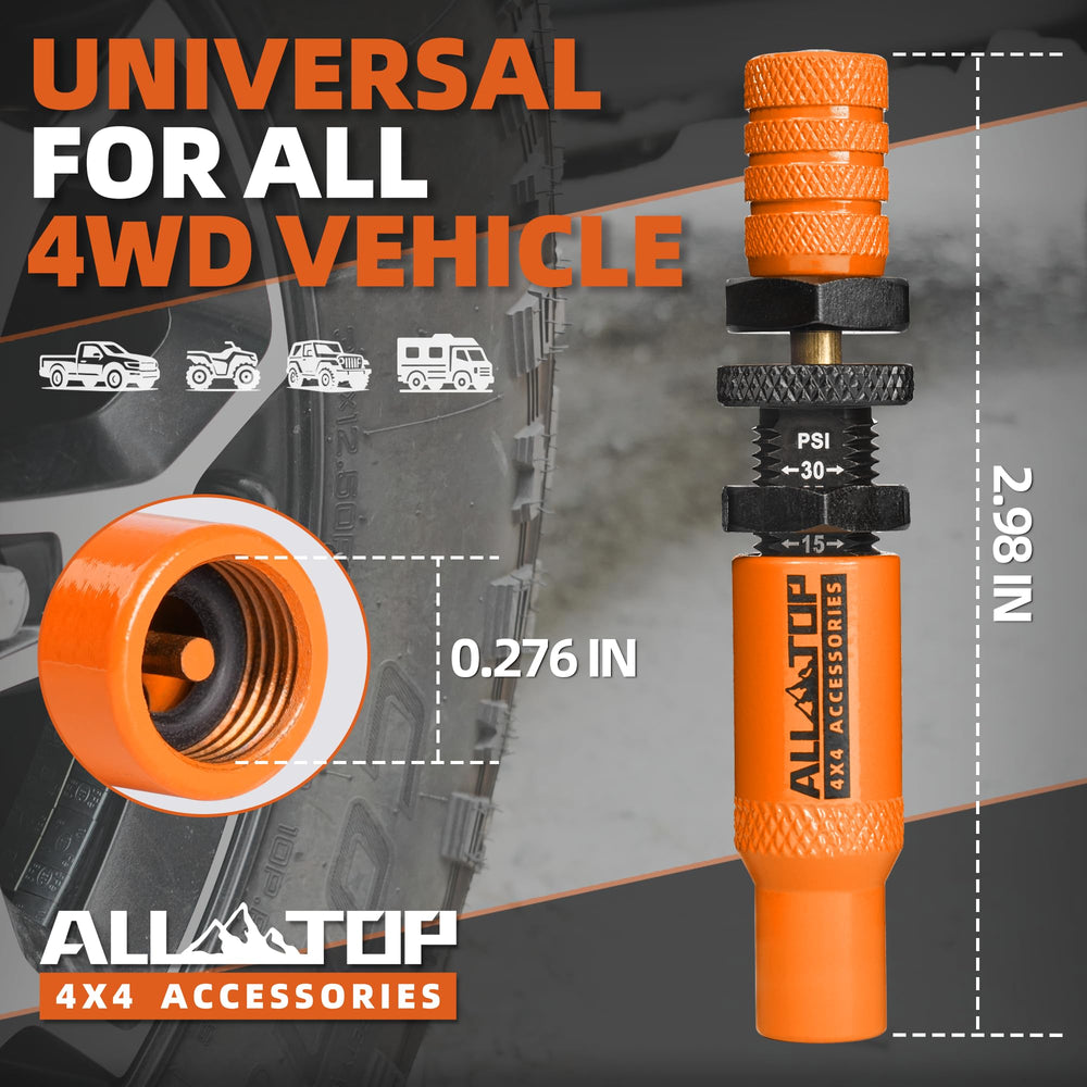 ALL-TOP next to ruler showing size and portability for easy packing benefit