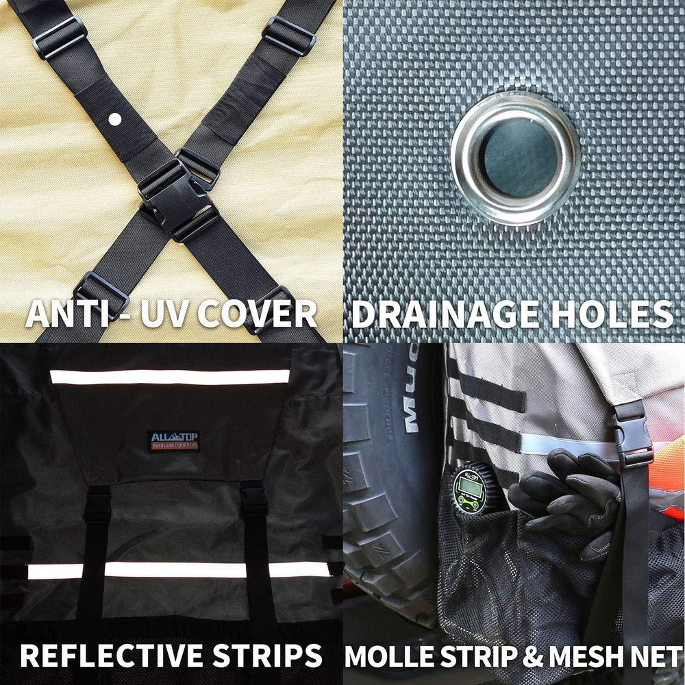 ALL-TOP base drainage holes draining liquids to prevent pooling and odors