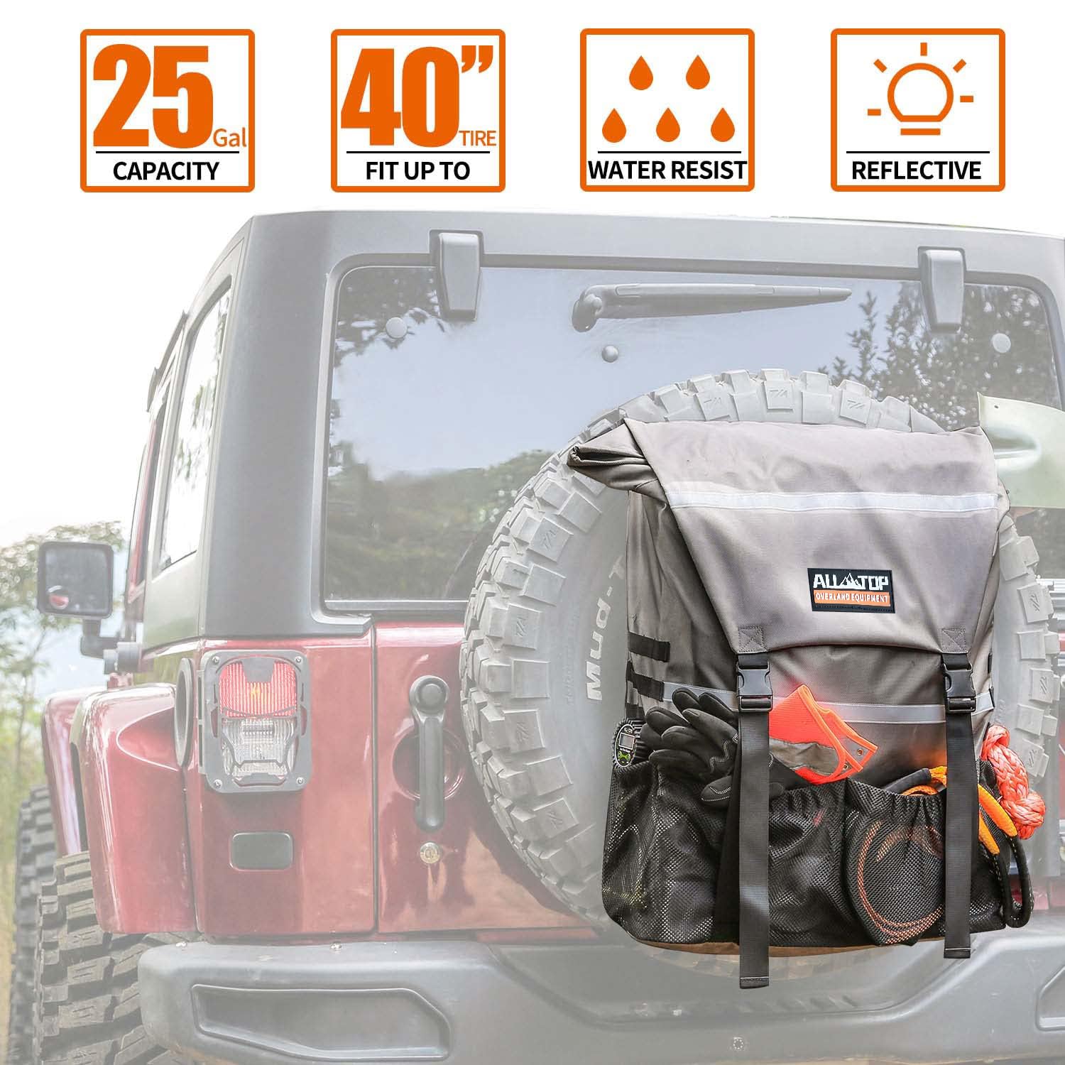 ALL-TOP buckle and X-strap detail with reinforced stitching for reliable attachment