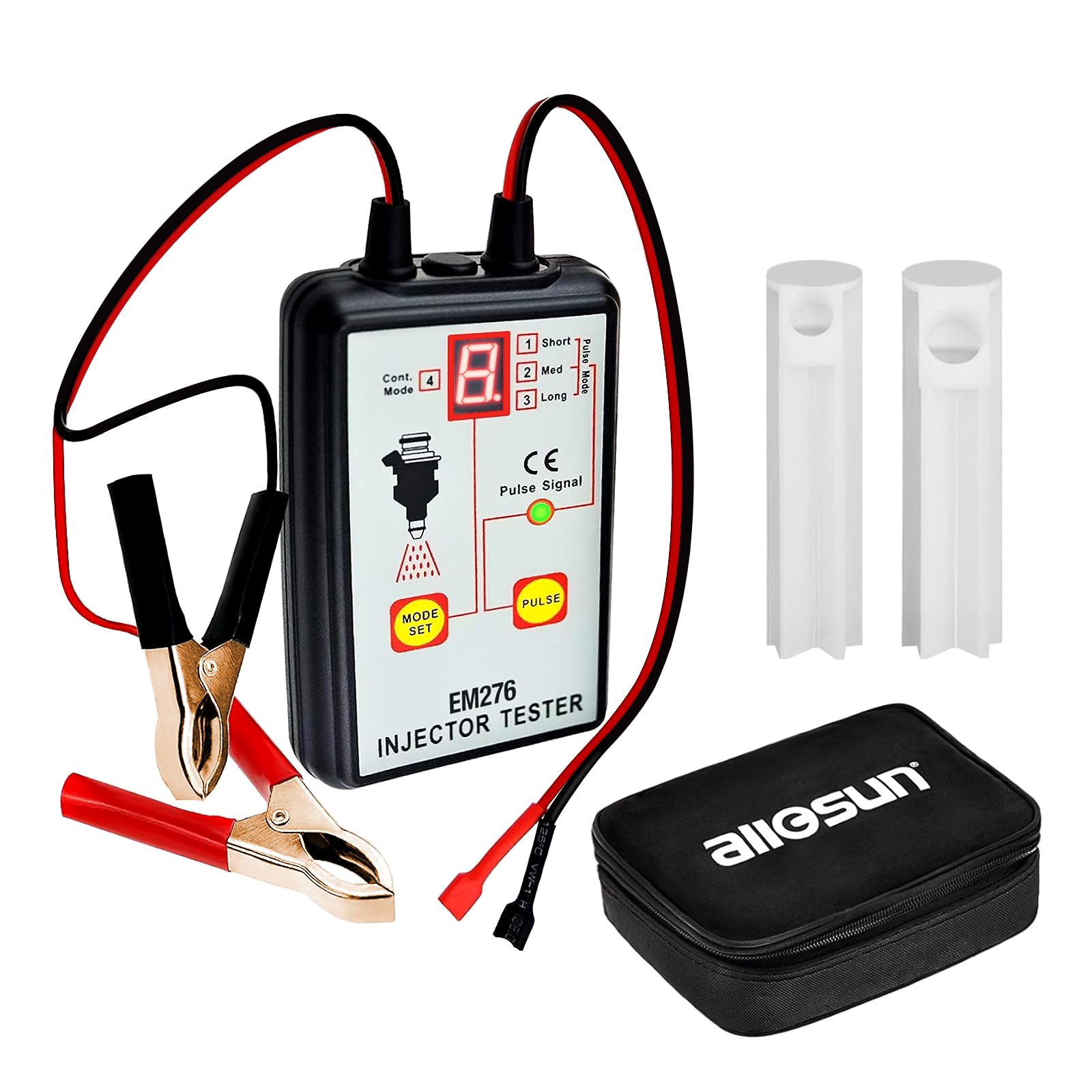 allsun EM276SET front panel showing controls and benefit of easy operation