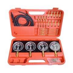 Alltooetools front plate with four gauges for precise carb balancing