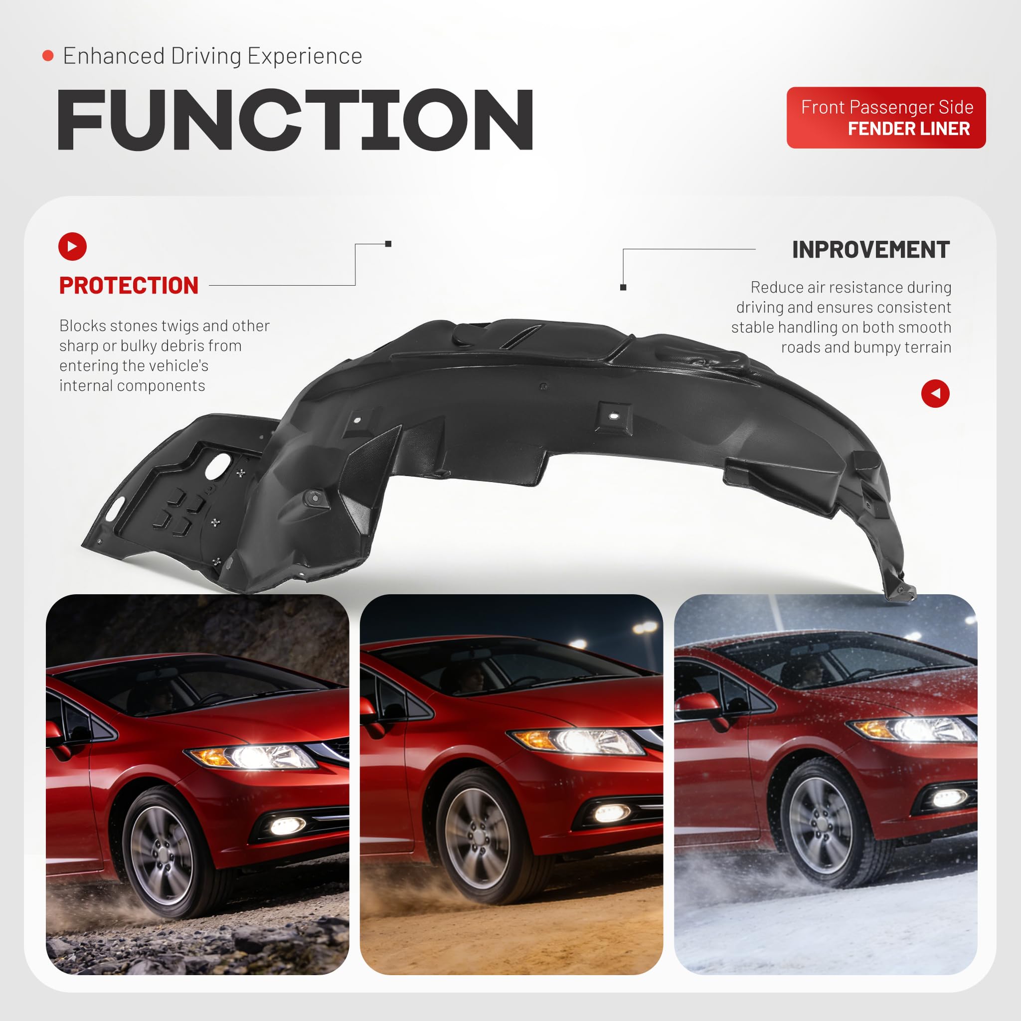 ALMULOO hole pattern detail, simplifies alignment and secure mounting