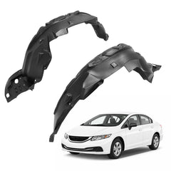 ALMULOO front packaging showing both fender liner panels and fitment benefit
