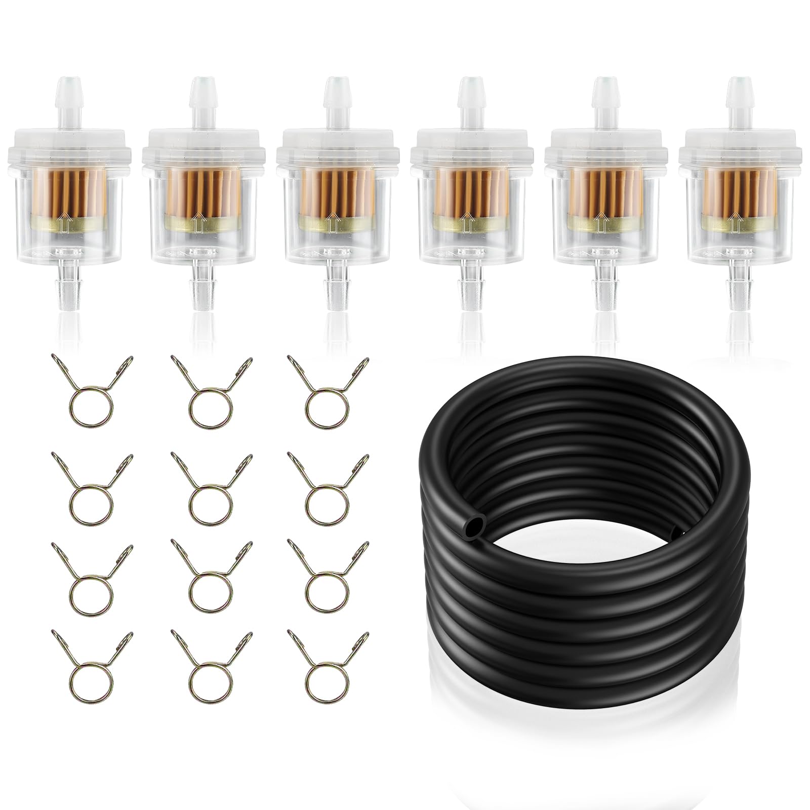 AloneGoer front packaging showing filters and hose, clear view of kit contents and benefit