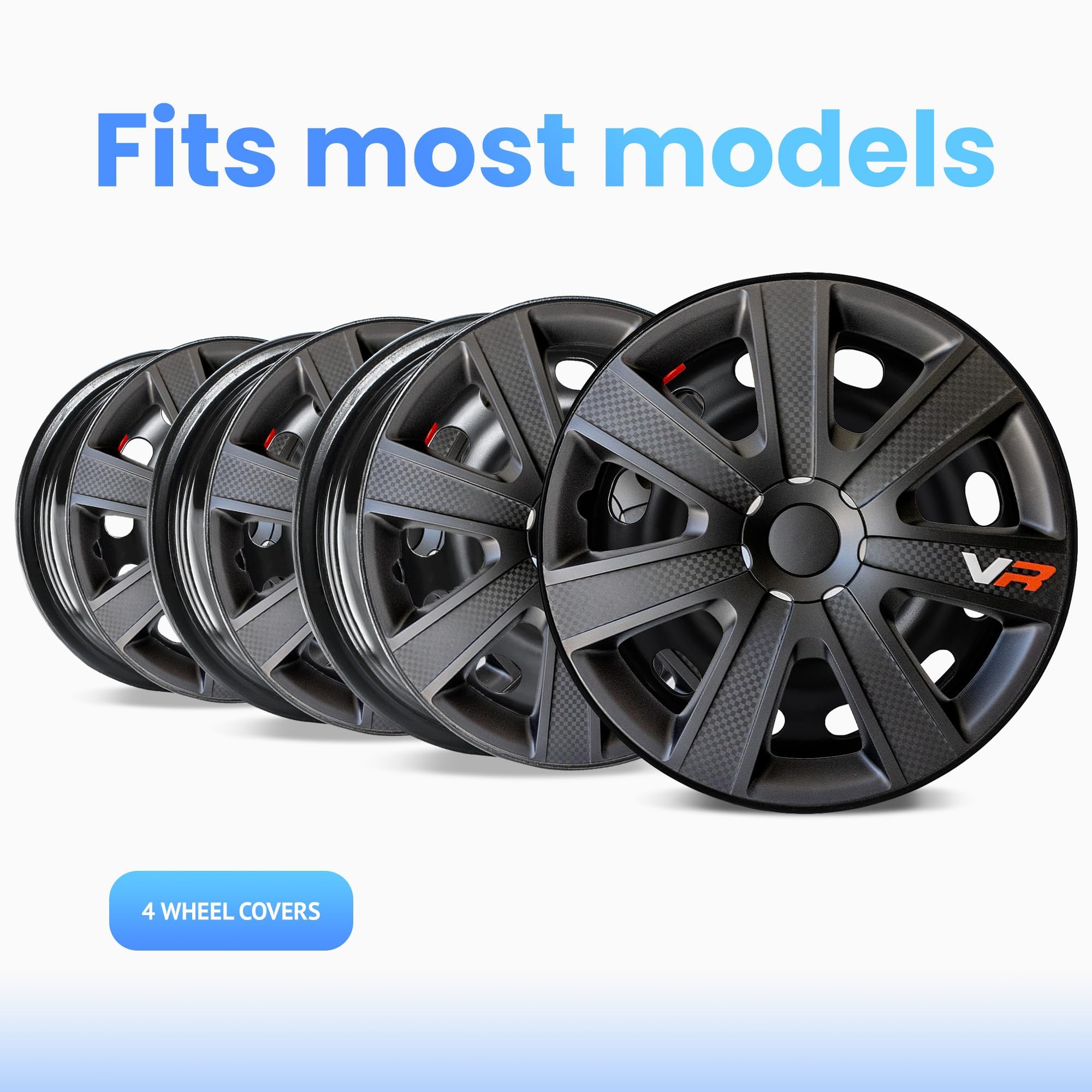 Alpena VR Carbon mounted on a steel wheel showing instant visual upgrade benefit