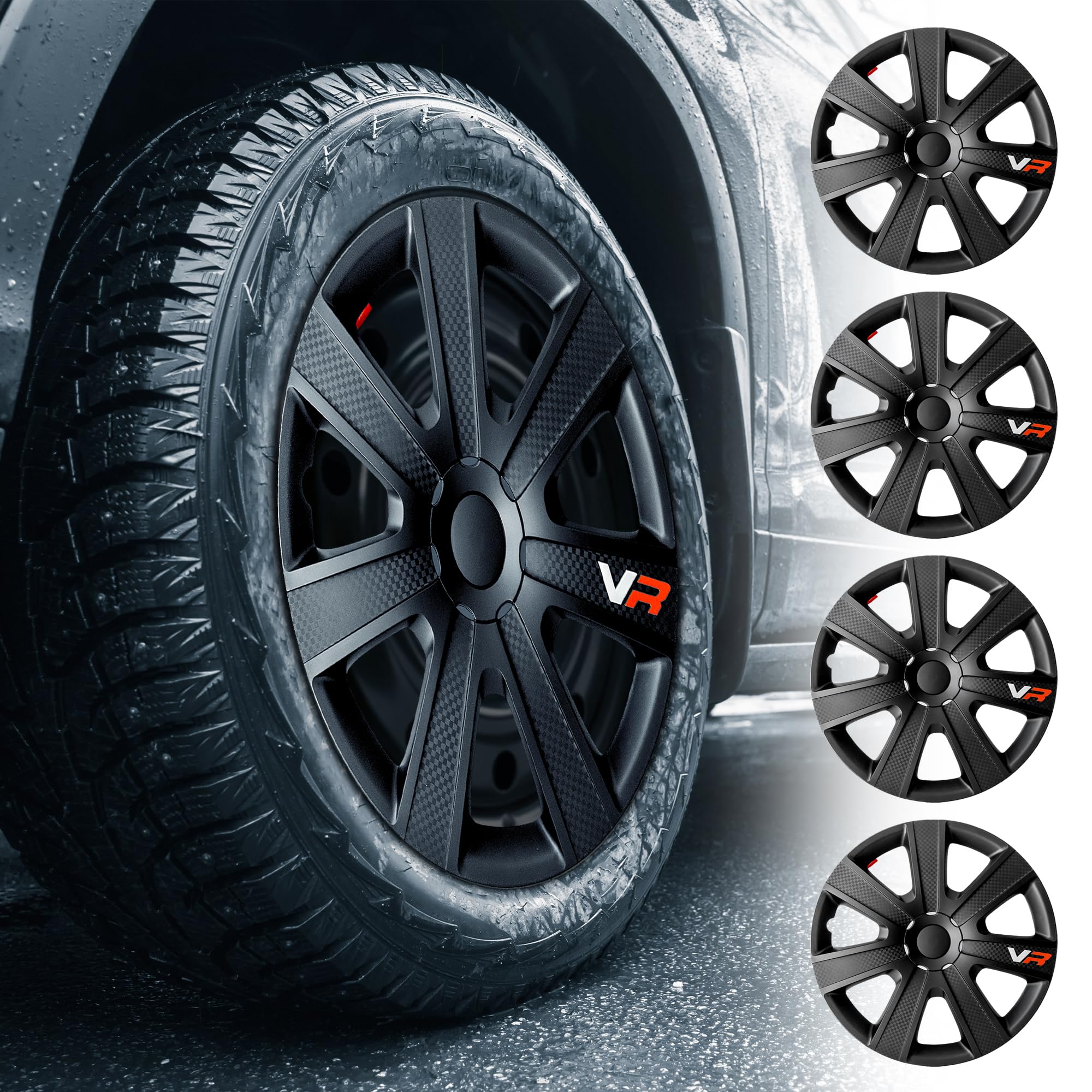 Alpena VR Carbon side profile highlighting slim fit for cleaner wheel appearance