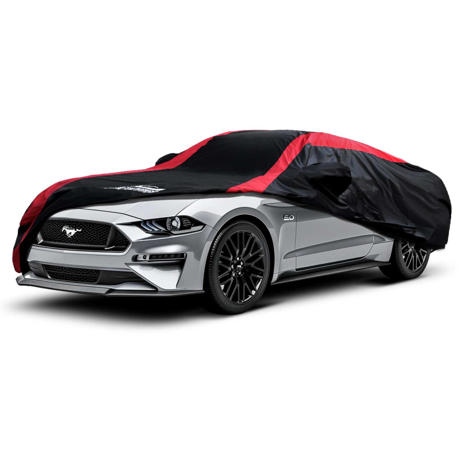 AltoCover front view showing full Mustang coverage and fit protection