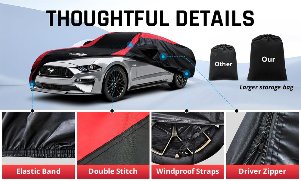 AltoCover windproof straps fastened to wheel for secure fit in wind