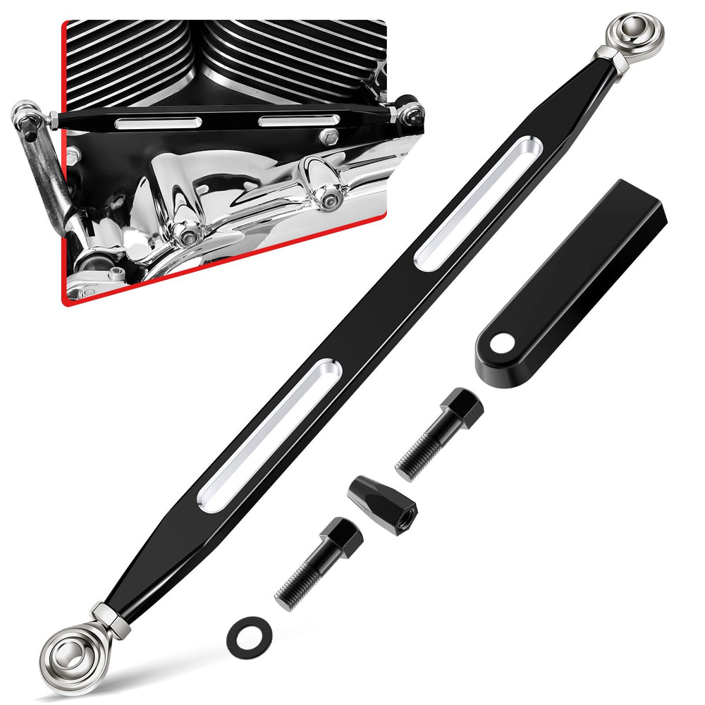 Amazicha front view of black shift linkage showing overall design and fit benefit