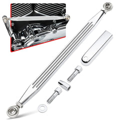 Amazicha front view of shift linkage showing full assembly and fit benefits