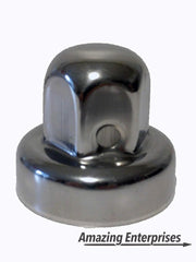 Amazing Enterprises close-up of stainless steel cap finish, resists corrosion benefit