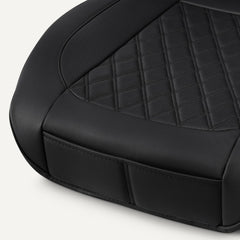 Amazon Basics underside straps and fastening detail providing secure fit