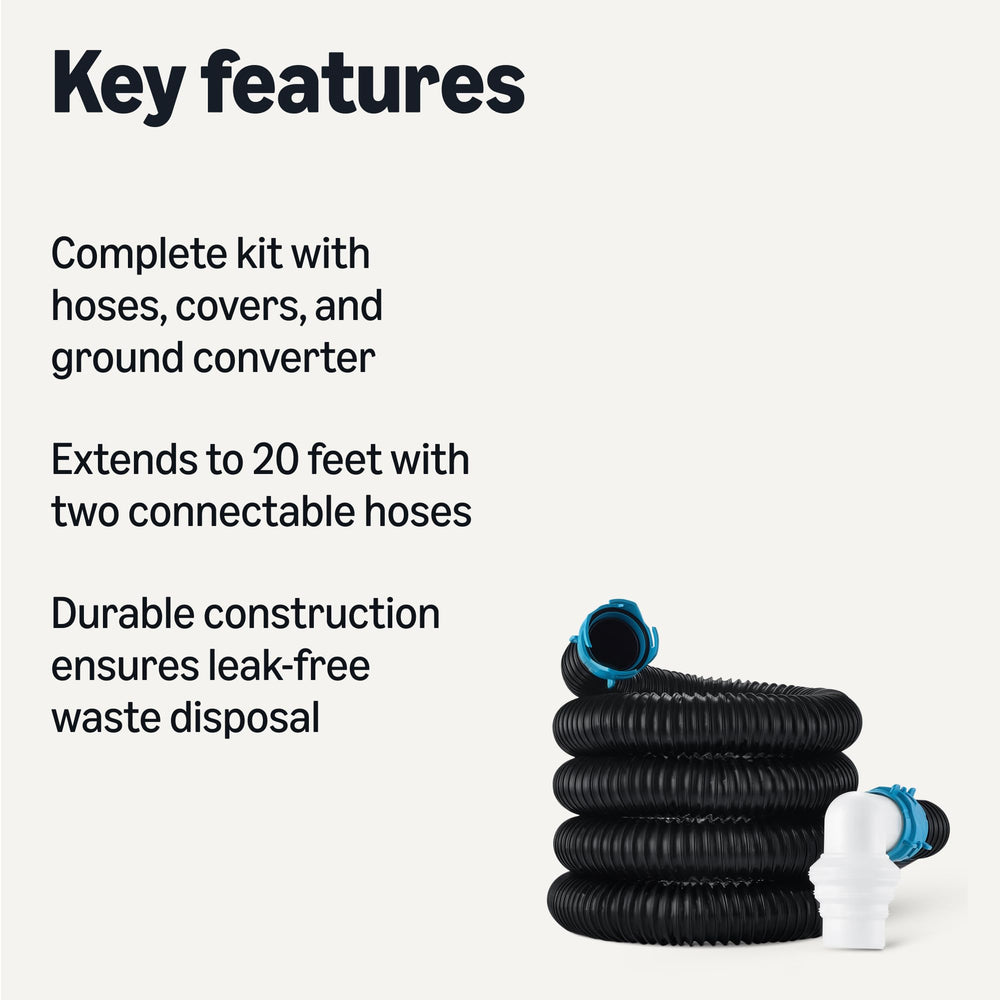 Amazon Basics close-up of hose connection and coupling for secure leak prevention